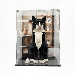 Gablota ekspozycyjna do zestawu LEGO® Czarno-biały kot (21349)