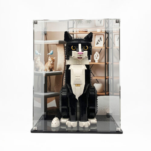 Gablota ekspozycyjna do zestawu LEGO® Czarno-biały kot (21349)